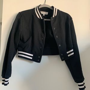 American Apparel Heavy Terry Cropped Club Jacket